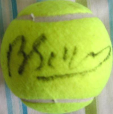Brenda Schultz autographed tennis ball