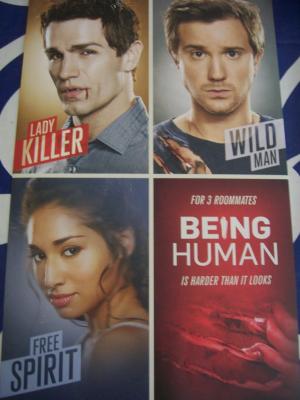 Being Human 2011 Comic-Con promo poster (Sam Witwer)