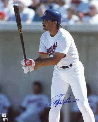 Rafael Palmeiro autographed Texas Rangers 8x10 photo