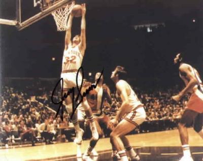 Jerry Lucas autographed 8x10 New York Knicks photo