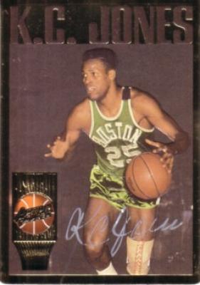 K.C. Jones certified autograph Boston Celtics Action Packed Hall of Fame card