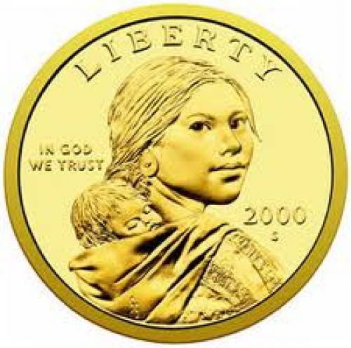 Coins; The Sacagawea dollar coin was introduced in 2000 