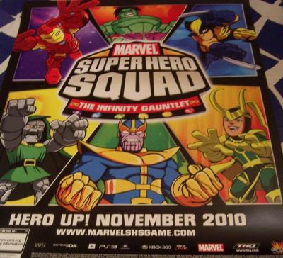 Marvel Super Hero Squad 2010 Comic-Con promo poster (Iron Man)