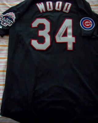 Kerry Wood autographed Chicago Cubs 2003 All-Star Game jersey