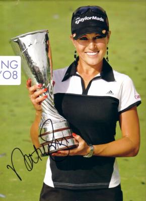 Natalie Gulbis autographed 2008 official calendar