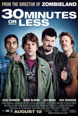 30 Minutes or Less mini movie poster (Jesse Eisenberg Nick Swardson)