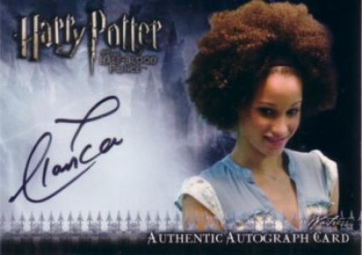 Elarica Gallacher certified autograph Harry Potter and the Half-Blood Prince Update card