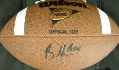 Brandon Graham (Michigan) autographed Wilson NCAA football