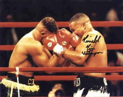 Tim Witherspoon autographed 8x10 boxing photo