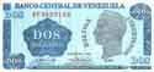 2 Bolivares; Older banknotes