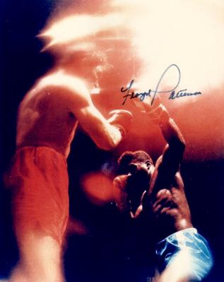 Floyd Patterson autographed 8x10 boxing photo