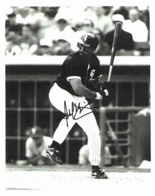 Harold Baines autographed Chicago White Sox 8x10 photo