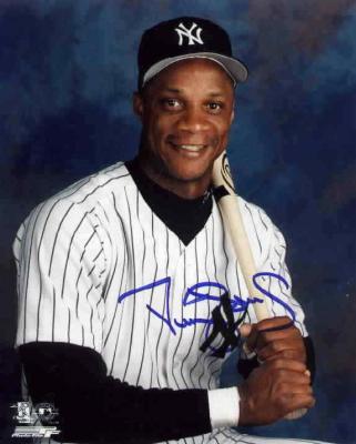 Darryl Strawberry autographed New York Yankees 8x10 photo