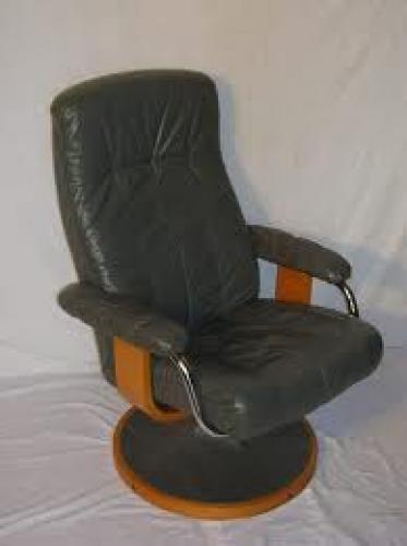 Antiques; Circa 1970; Antique_leather_reclining_chair