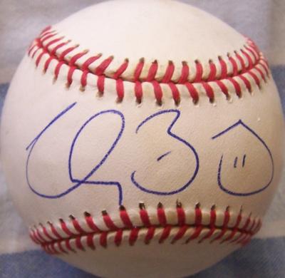 Clay Buchholz autographed AL baseball