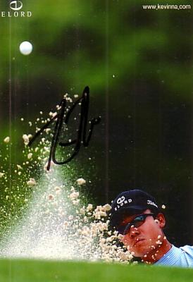 Kevin Na autographed 3x5 promo golf photo