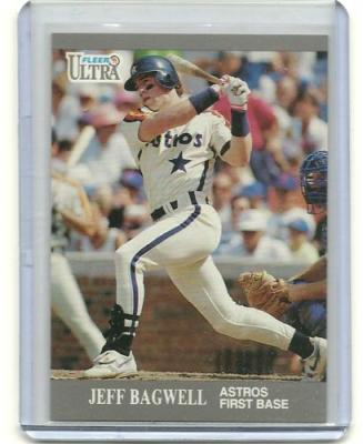 Jeff Bagwell 1991 Ultra Update Rookie Card #U79