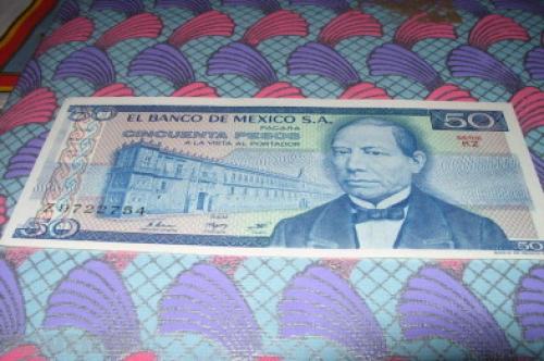 MEXICO-50-1981 pesos-1969/82-unc