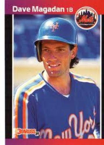 Baseball Card; NEW YORK METS - Dave Magadan #408
