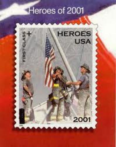 Stamps; In memory of; PARTICIPATES in "WORLD TRADE CENTER 