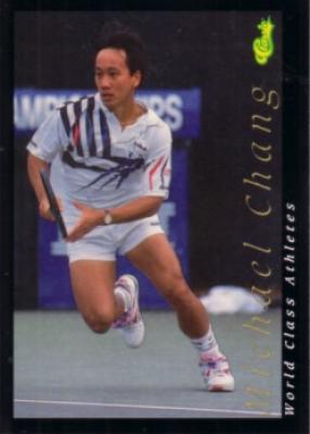 Michael Chang 1992 Classic World Class Athletes card