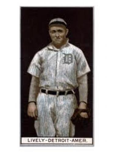 Baseball Card; Detroit, MI, Detroit Tigers, Jack Lively