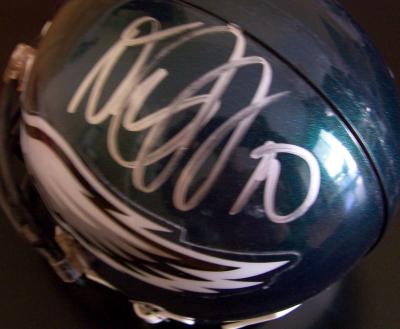 DeSean Jackson autographed Philadelphia Eagles mini helmet