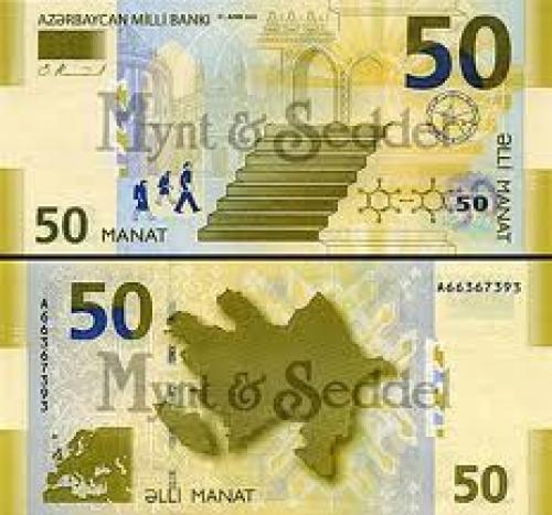 Banknotes; Azerbaijan; 50 Manat