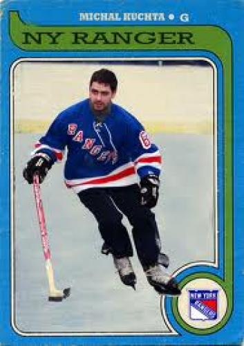 Hockey Card; Michal Kuchta; Guard; NY Ranger