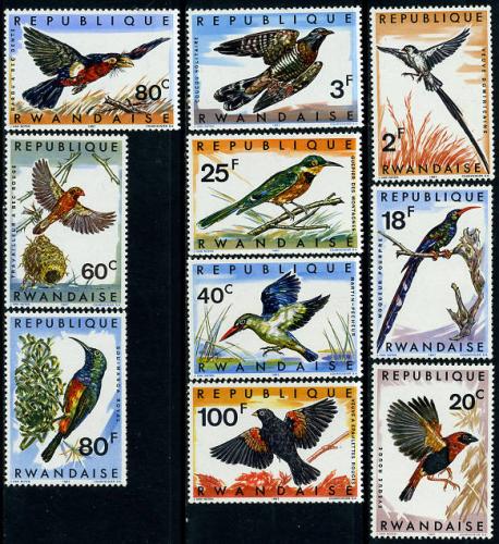 Birds 10v; Year: 1967