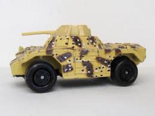 Military Tank;  Weasel 1973 sand camo