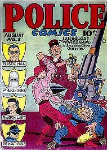 Comics; Police Comics #1 (Aug, 1941)