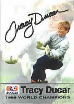 Tracy Ducar autographed 1999 Women's World Cup Champions card