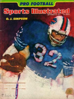 O.J. Simpson Bills 1974 Sports Illustrated