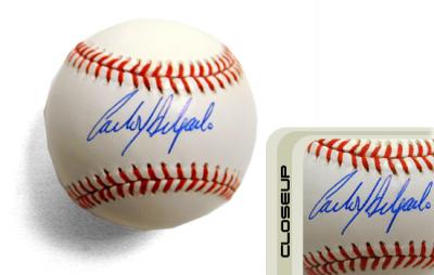 Carlos Delgado autographed Rawlings MLB baseball