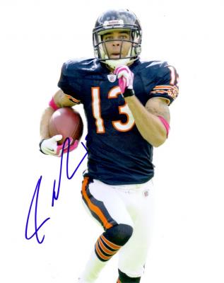Johnny Knox autographed Chicago Bears 8x10 photo