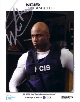 LL Cool J autographed NCIS Los Angeles 8x10 photo