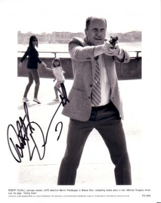 Robert Duvall autographed 8x10 Falling Down photo