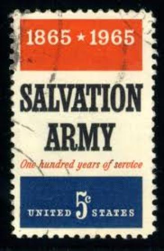Stamp; USA 1965; SalvArmy