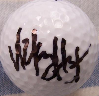 Vicky Hurst autographed golf ball