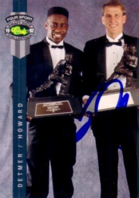 Ty Detmer (BYU) autographed 1992 Classic Heisman Trophy card