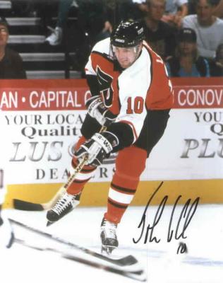John LeClair autographed Philadelphia Flyers 8x10 photo
