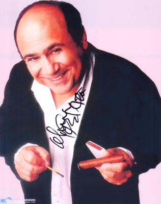 Danny DeVito autographed 8x10 photo with cigar