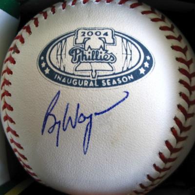 Billy Wagner autographed Philadelphia Phillies 2004 Citizens Bank Park baseball