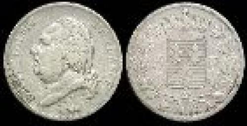 5 francs; Year: 1816-1824; (km 711)
