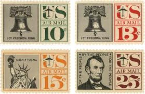Stamps; USA, 1960, design by Herb Lubalin '80, John Pistilli and J. Lombardero