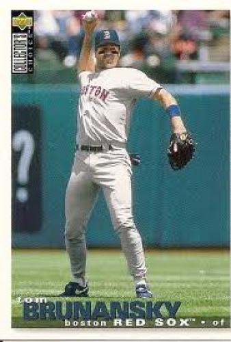 Baseball Card; Tom Brunansky; Boston; This is his last baseball card