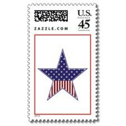 Stamps; Star USA (Stamps) by SophiaDeer