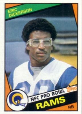 Eric Dickerson 1984 Topps Rookie Card NrMt-Mt