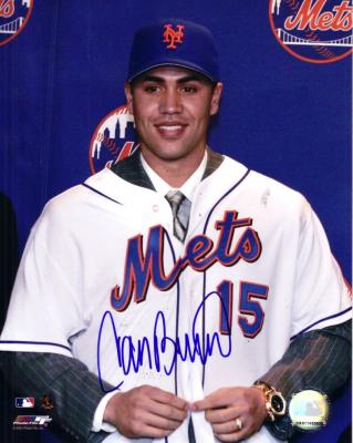 Carlos Beltran autographed New York Mets 8x10 photo